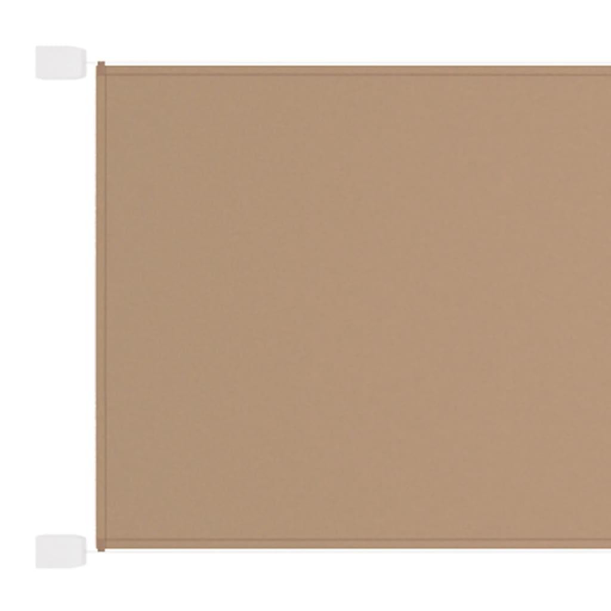 Voir la diapositive 2 : VIDAXL Auvent vertical Taupe 250x420 cm Tissu oxford