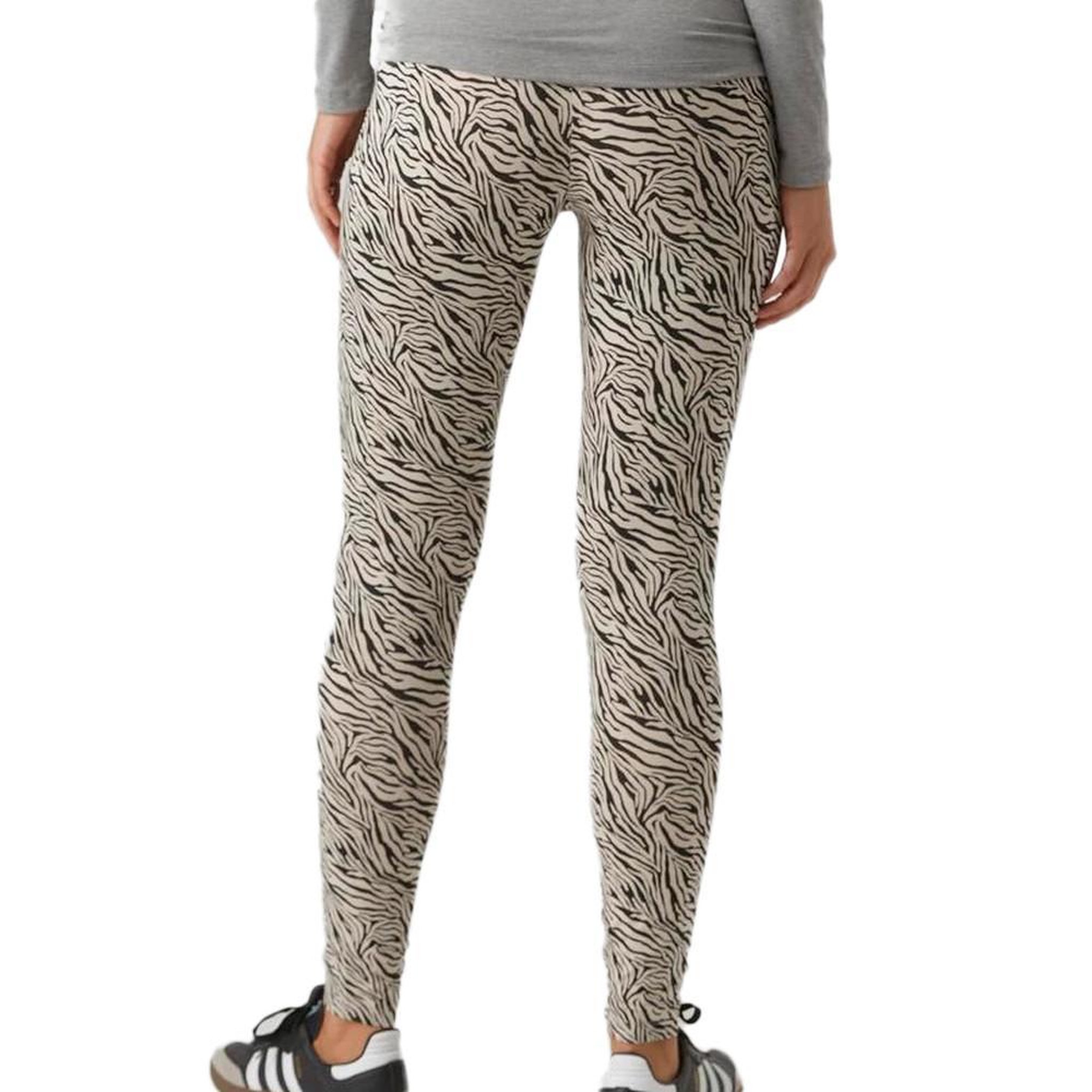 Voir la diapositive 2 : MAMALICIOUS X2 Leggings de Grossesse Beige/ Femme Mamalicious Lemma