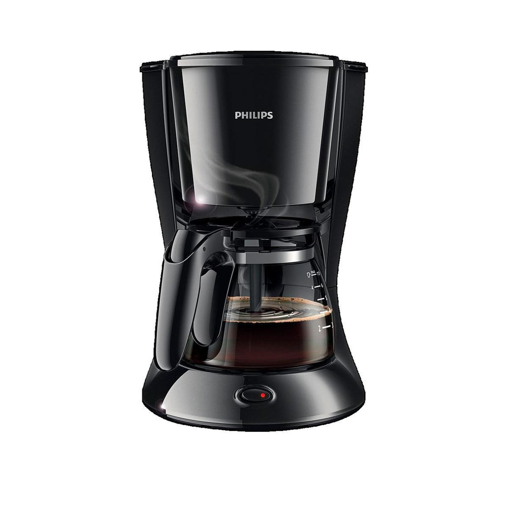 Voir la diapositive 3 : Philips Cafetière Philips HD7432/20 Noir capacité 0,92 litre