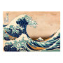 Voir la diapositive 2 : Paris Prix Papier Peint  Hokusai : the Great Wave off Kanagawa Reproduction