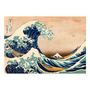 Voir la diapositive 2 : Paris Prix Papier Peint  Hokusai : the Great Wave off Kanagawa Reproduction