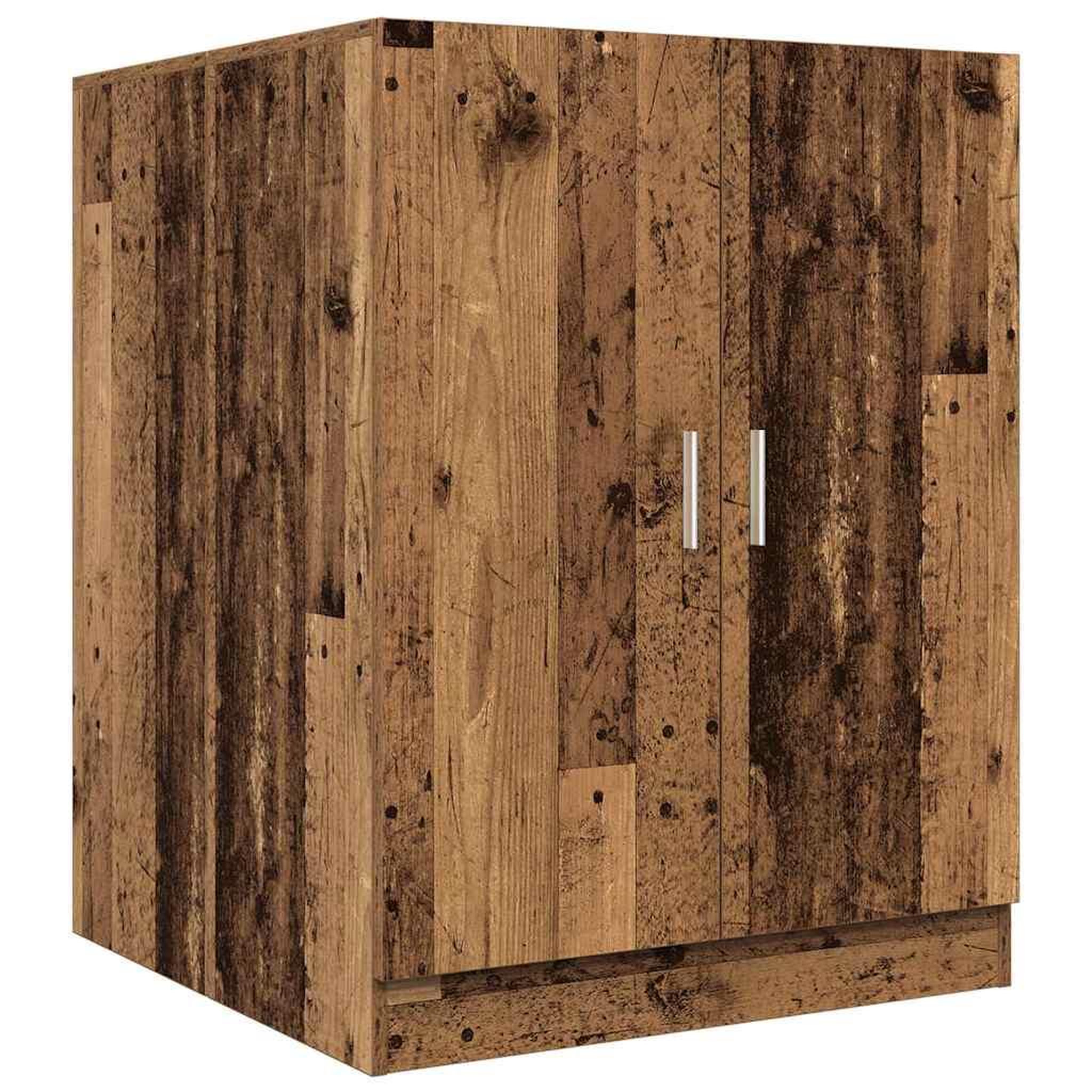 Voir la diapositive 2 : VIDAXL Meuble pour machine a laver vieux bois 70,5x71,5x91,5 cm