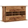 Voir la diapositive 6 : VIDAXL Support pour aquarium vieux bois 101x41x58 cm bois d ingénierie