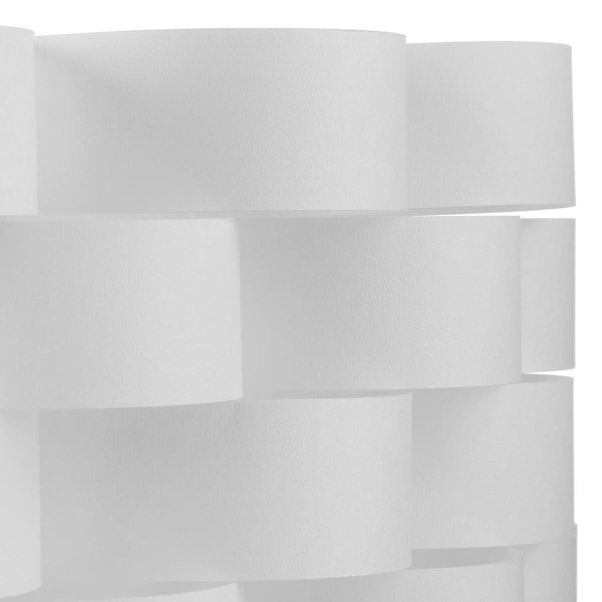 Voir la diapositive 2 : ATMOSPHERA Lampe Suspension  Moki  42cm Blanc