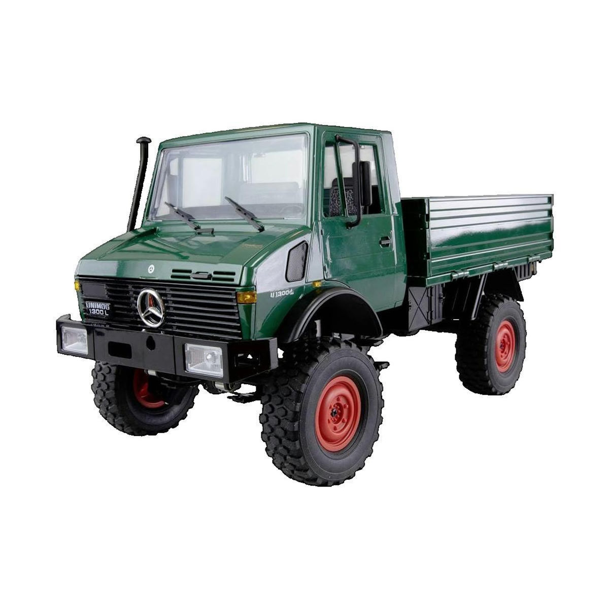 MERCEDES Voiture radiocommandée Amewi Mercedes-Benz Unimog 1:12 vert