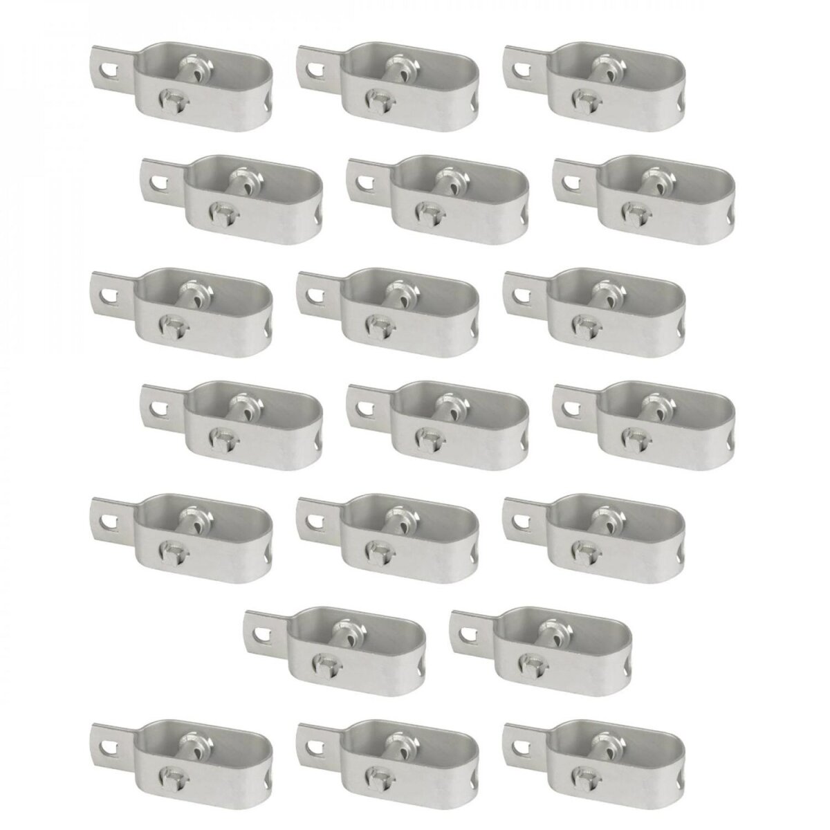 LINXOR Lot de 20 tendeurs en acier galvanisé N°3 pour fil de grillage ou autre