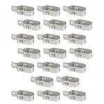 LINXOR Lot de 20 tendeurs en acier galvanisé N°3 pour fil de grillage ou autre
