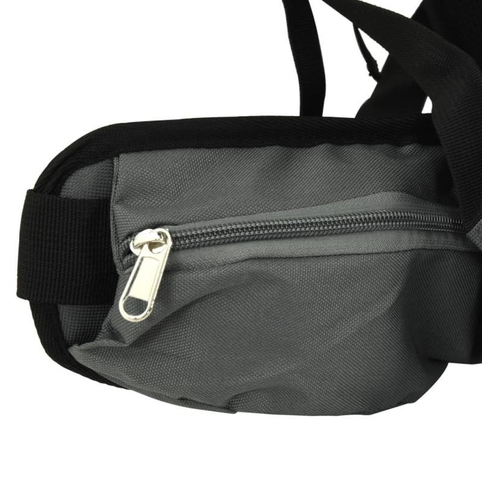 Voir la diapositive 5 : VIDAXL Sac à dos de randonnée gris 60 L tissu oxford