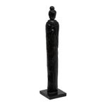 ATMOSPHERA Statuette Déco Femme  Hailey  38cm Noir