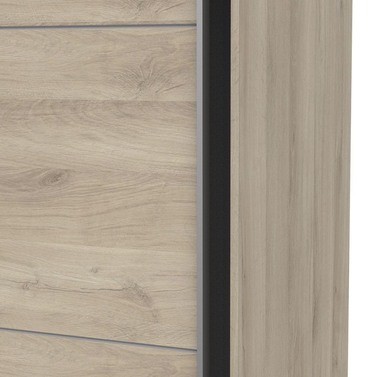 Armoire 2 portes coulissantes L120 cm THIBAULT