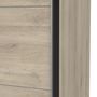 Voir la diapositive 3 : Armoire 2 portes coulissantes L120 cm THIBAULT