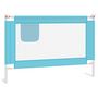 Voir la diapositive 2 : VIDAXL Barriere de securite de lit d'enfant Bleu 100x25 cm Tissu