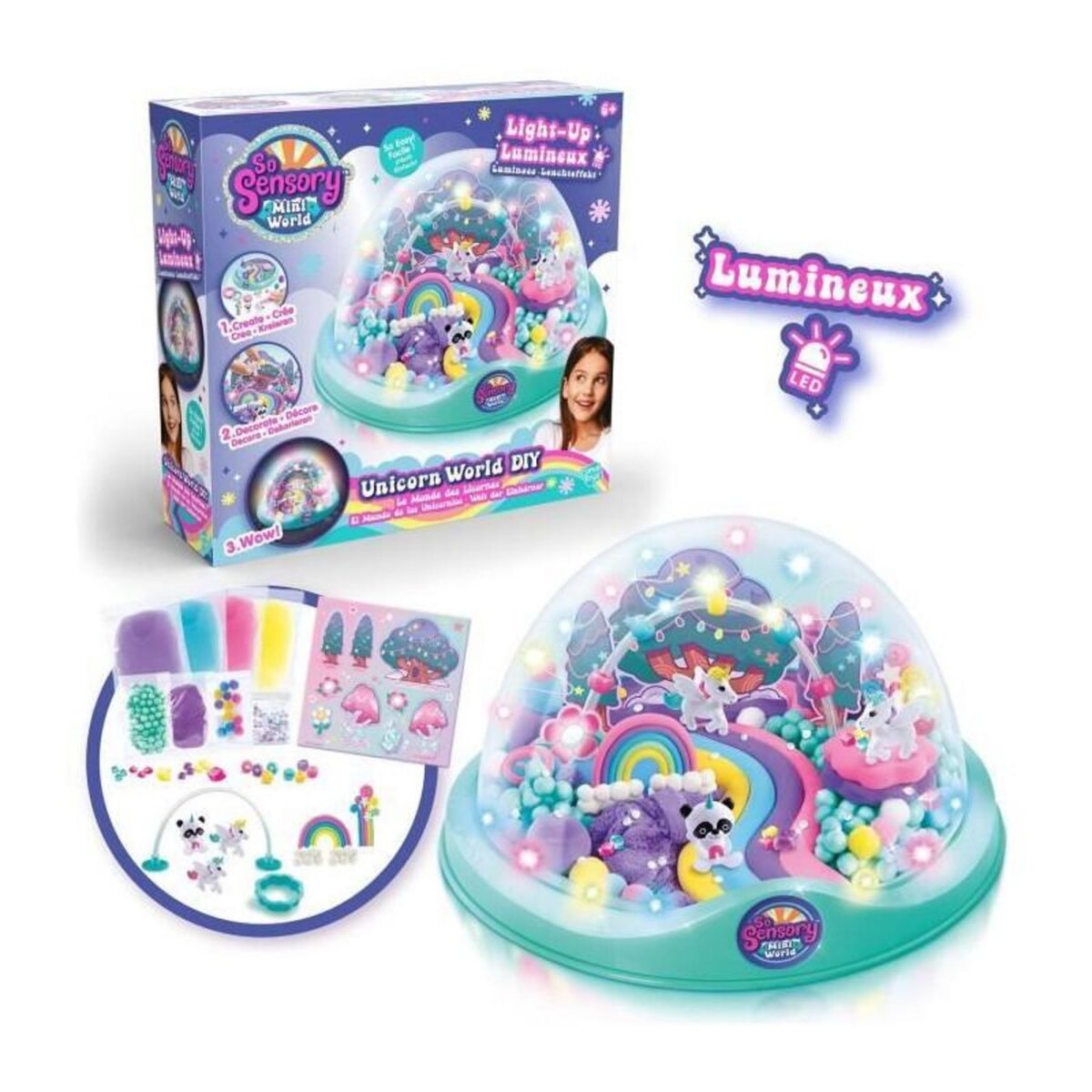 Canal Toys Canal Toys - So Sensory Mini World - Le Monde des Licornes DIY - SEN 002