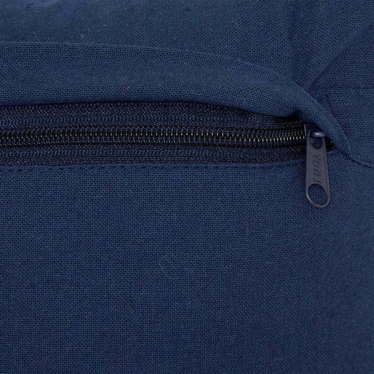 ATMOSPHERA Coussin Déco à Rayures  Groove  40x40cm Bleu