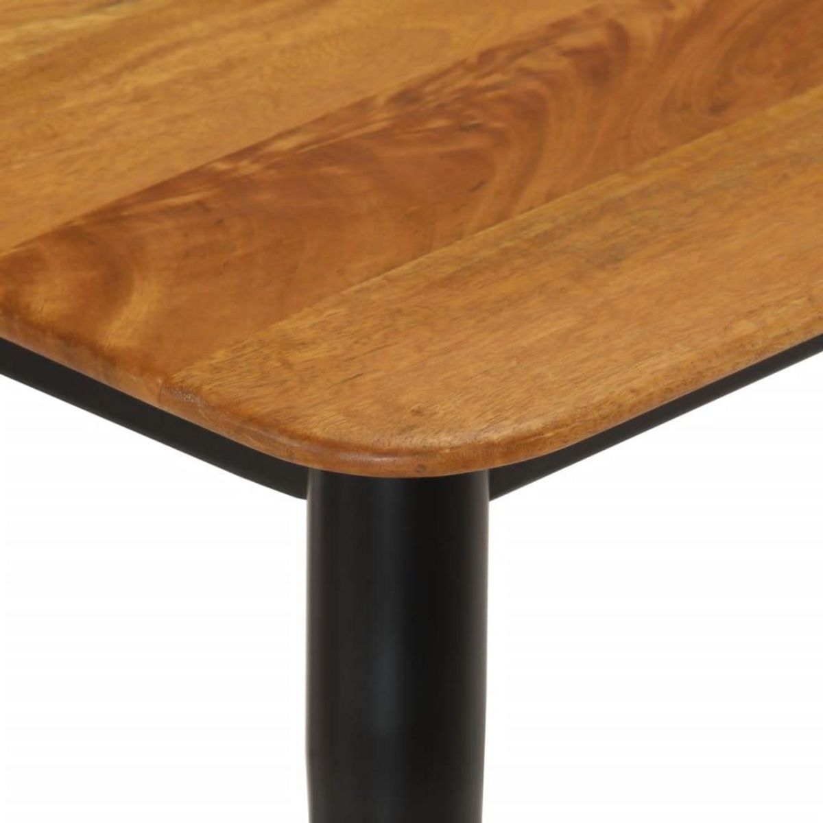 VIDAXL Banc 160x40x45 cm bois massif de manguier et fer