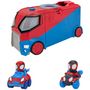 Voir la diapositive 3 : JAZWARES Véhicule de transport Camion - Marvel's Spidey et ses Amazing Friends