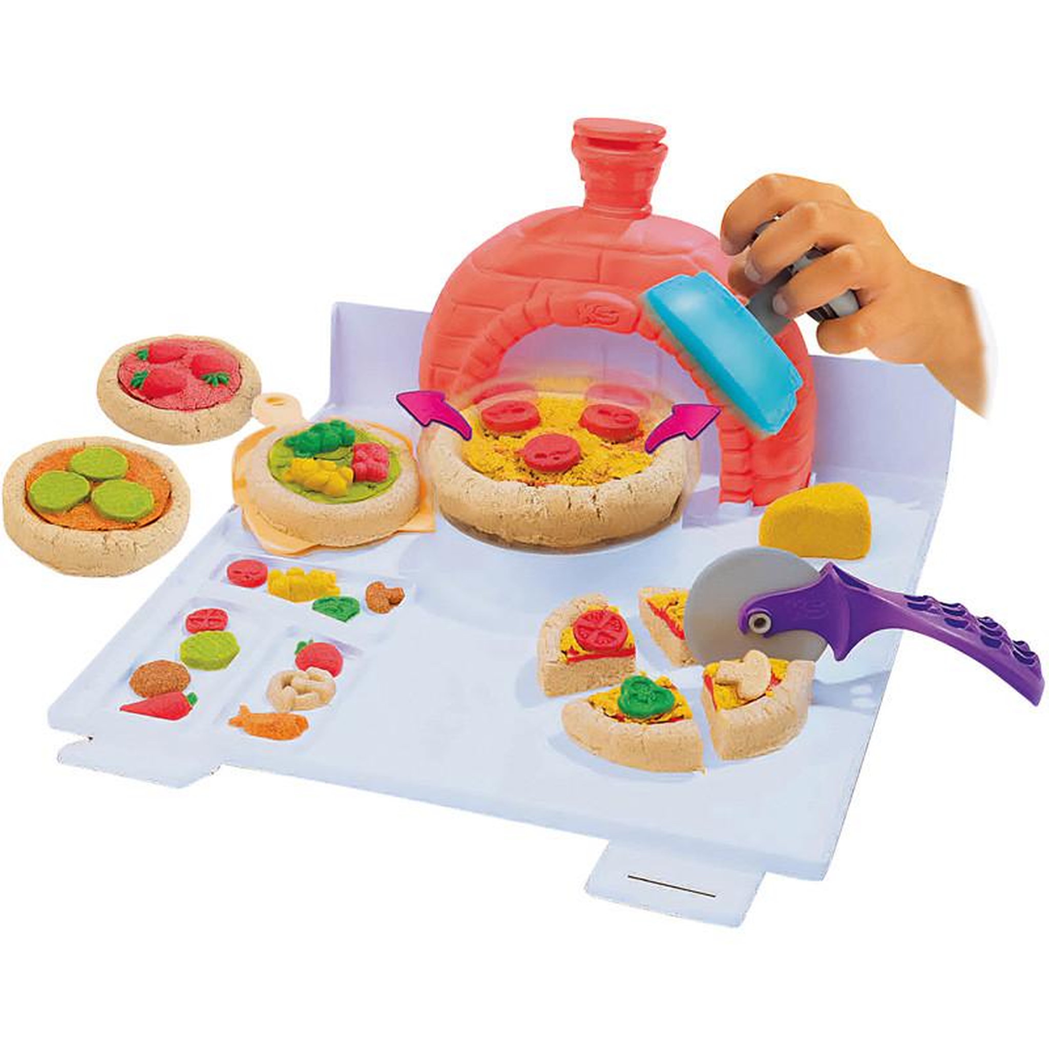Voir la diapositive 2 : Spin Master L atelier à pizza Kinetic Sand SPIN MASTER SPN6072551
