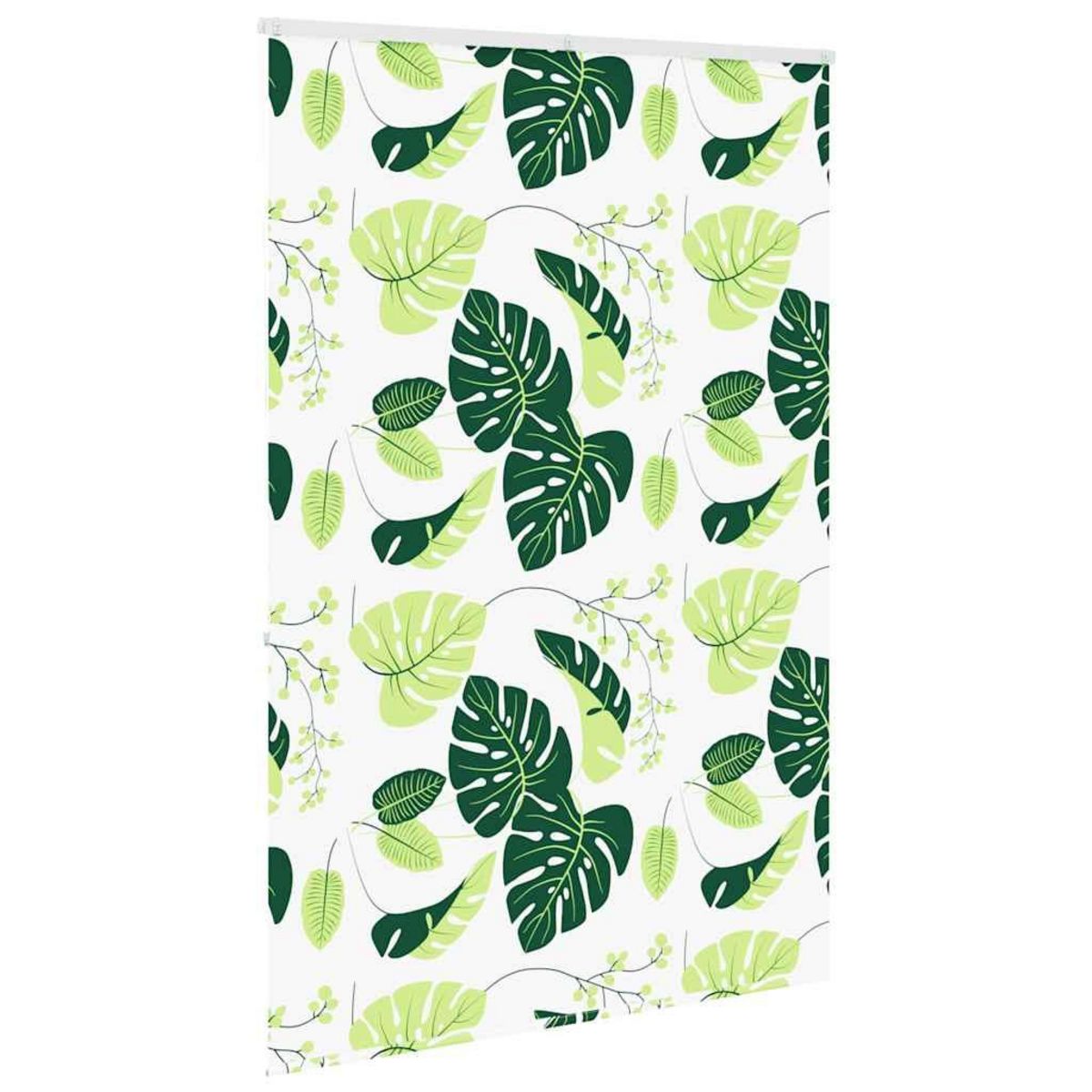 VIDAXL Store enrouleur de douche avec cassette largeur du tissu 156 cm