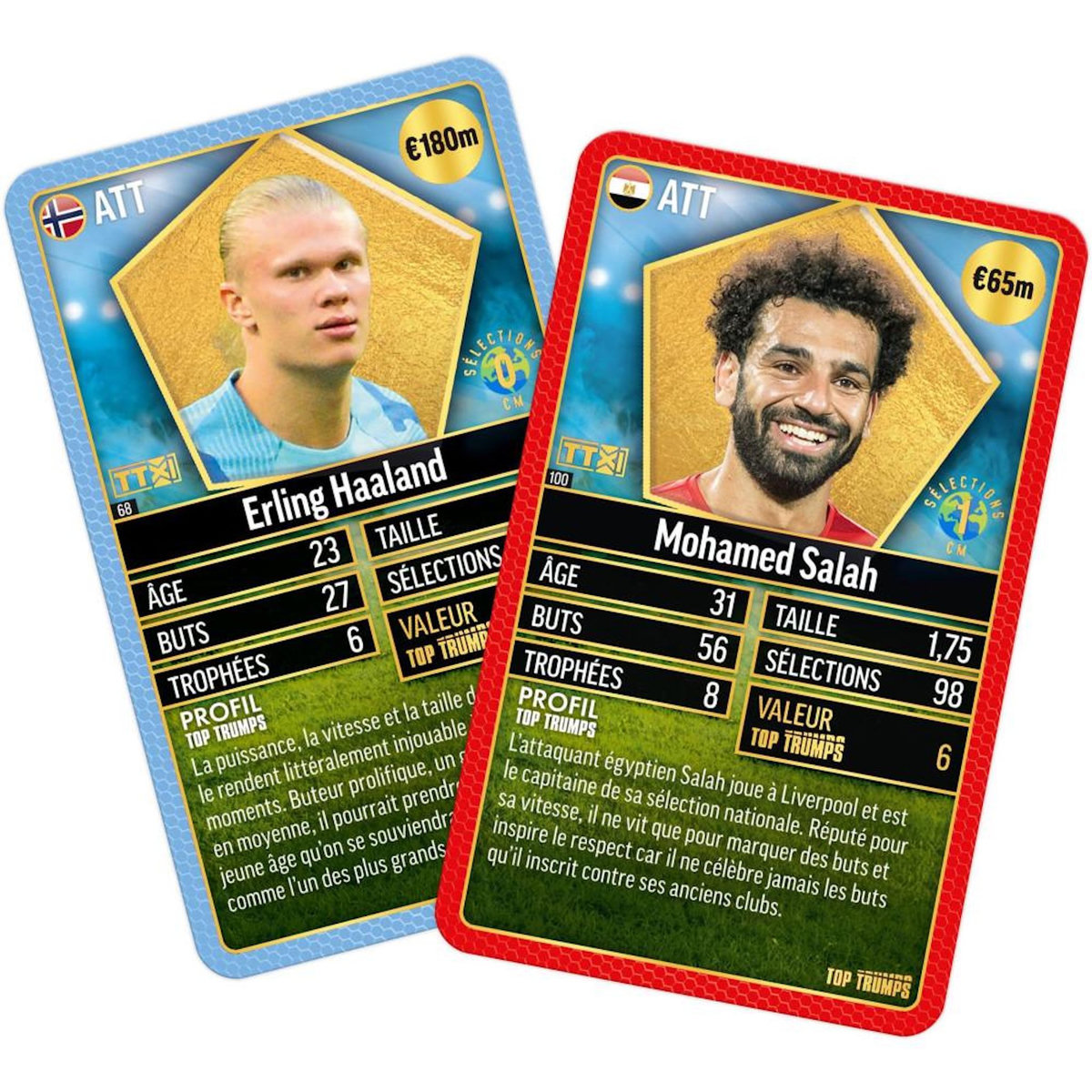 Winning Moves Top Trumps World Football Stars TOP 200 - Pack collector - Jeu de société - WINNING MOVES - 1 joueur ou plus - Des 6 ans