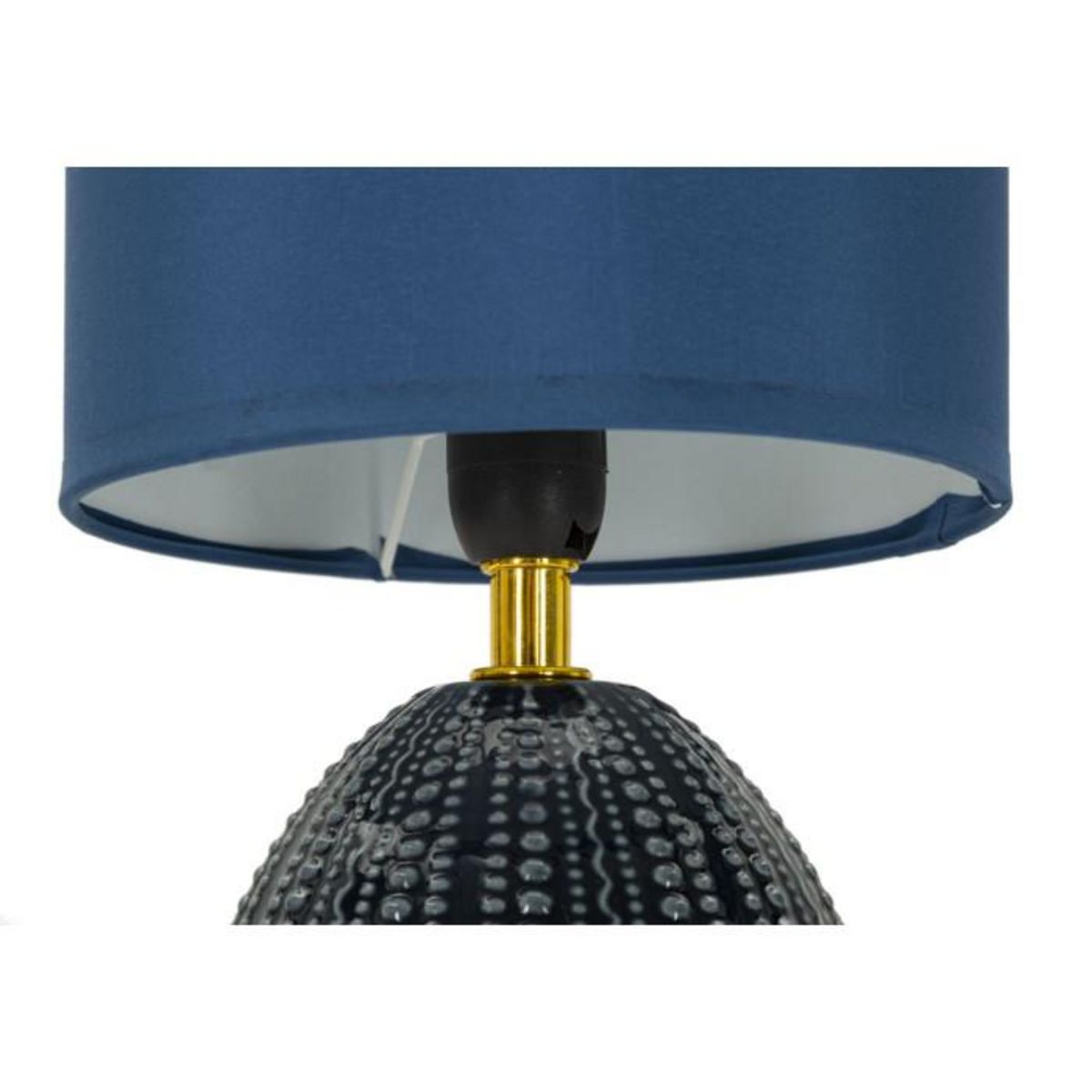 Paris Prix Lampe à Poser en Céramique  Flavi  30cm Bleu