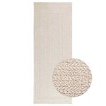 VIDAXL Tapis ZIZUR creme 80x200 cm aspect de jute interieur exterieur