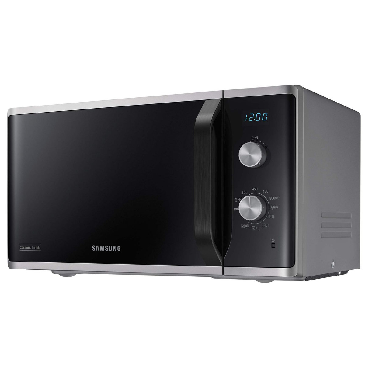 Samsung Micro-ondes grill 23l 800w silver - mg23k3614as