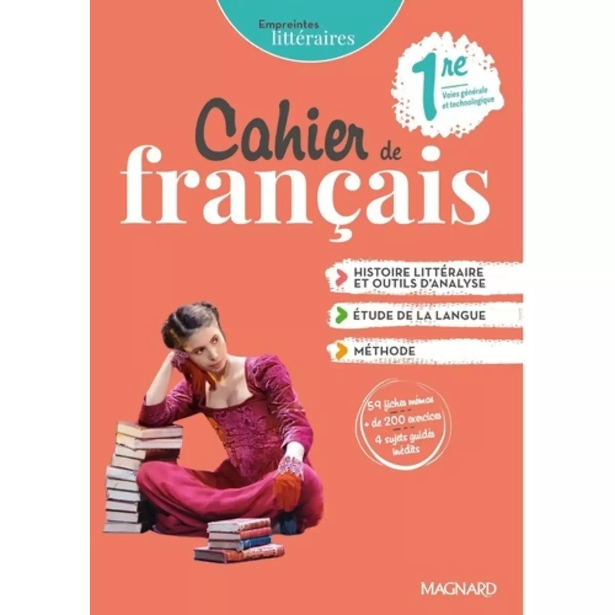  EMPREINTES LITTERAIRES 1RE. CAHIER DE FRANCAIS, EDITION 2021, Randanne Florence