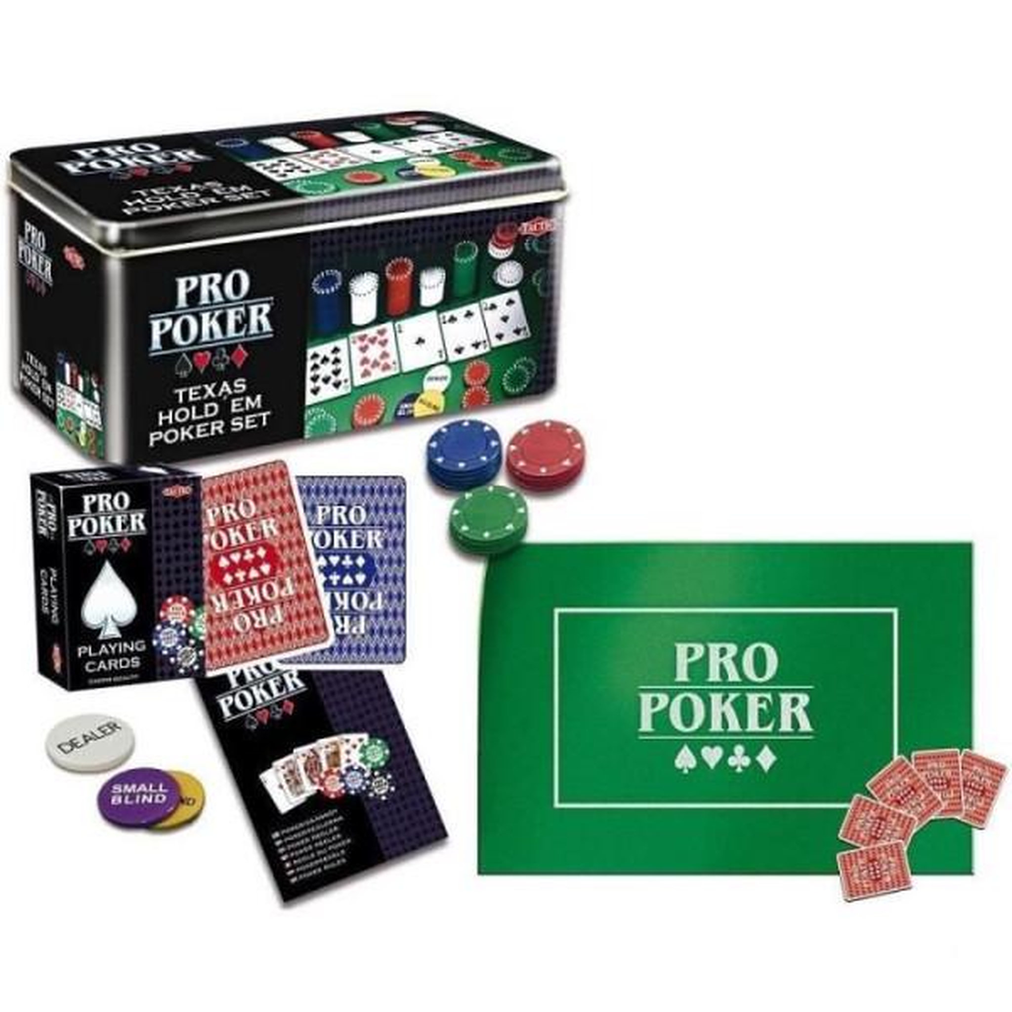 Voir la diapositive 3 : Tactic Coffret Métal Propoker - TACTIC - Jeu de carte - Mixte - 60 min - A partir de 11 ans