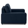 Voir la diapositive 2 : LISA DESIGN Pivoine - fauteuil en velours texturé