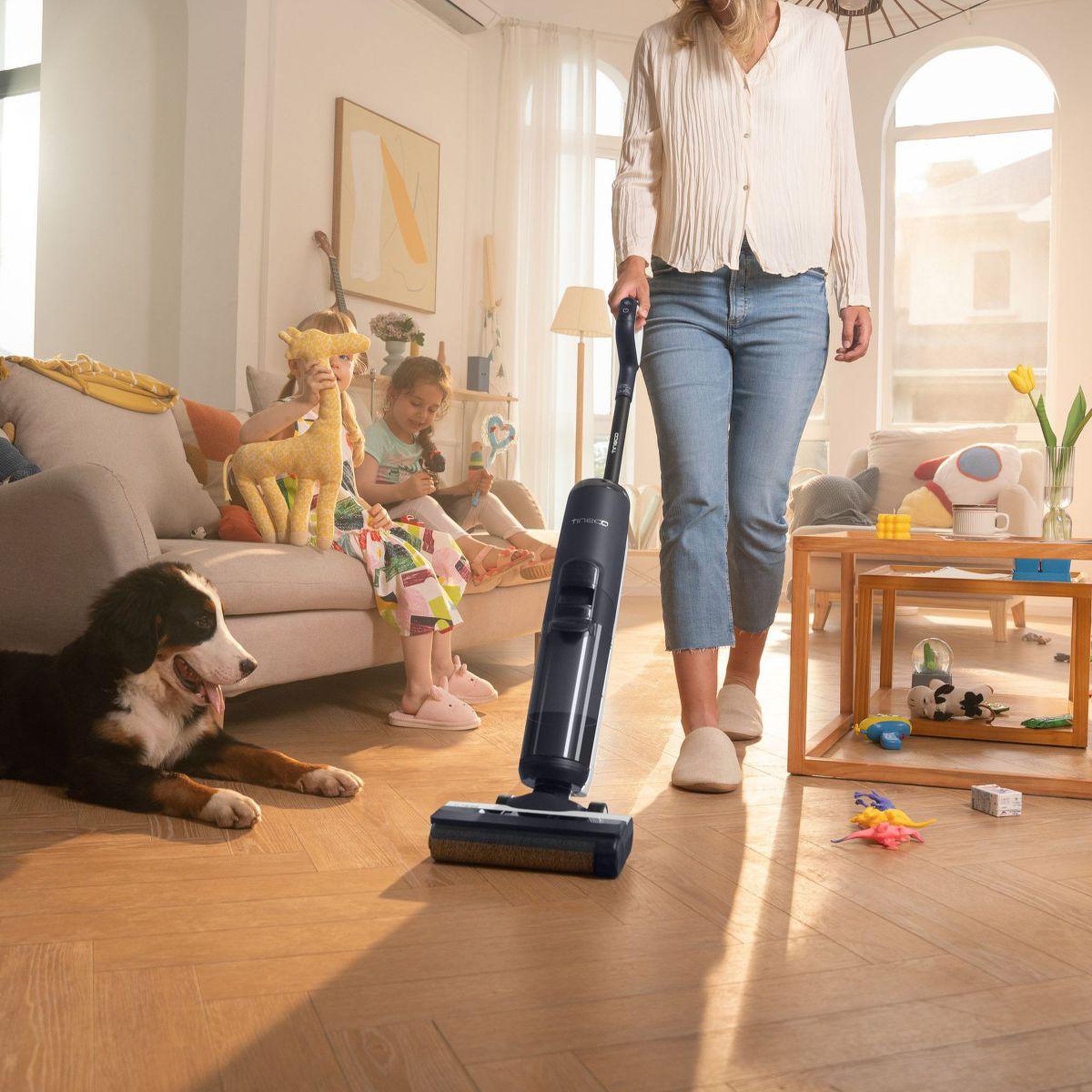 Voir la diapositive 5 : TINECO Aspirateur laveur Floor One S5 Extreme