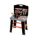 SMOBY Smoby - Black and Decker -Etabli Bricolo Smart - Jeu d'imitation - Mallette qui se transforme en établi - 33 accessoires inclus