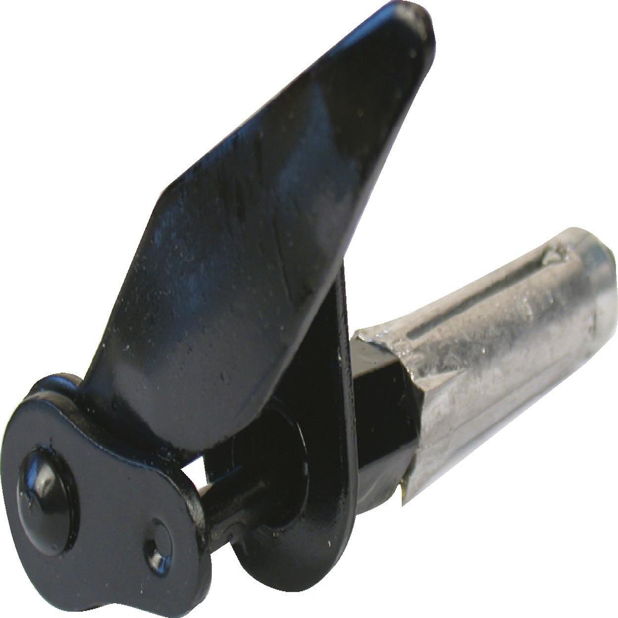 CENTRALE BRICO Arrêt cheville acier prépeint, H.90 x P.25 mm