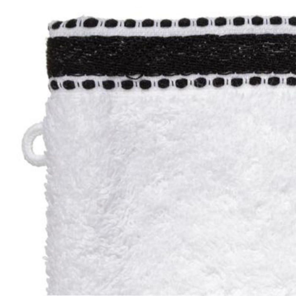 ATMOSPHERA Lot de 2 Gants de Toilette  Joia  15x21cm Blanc