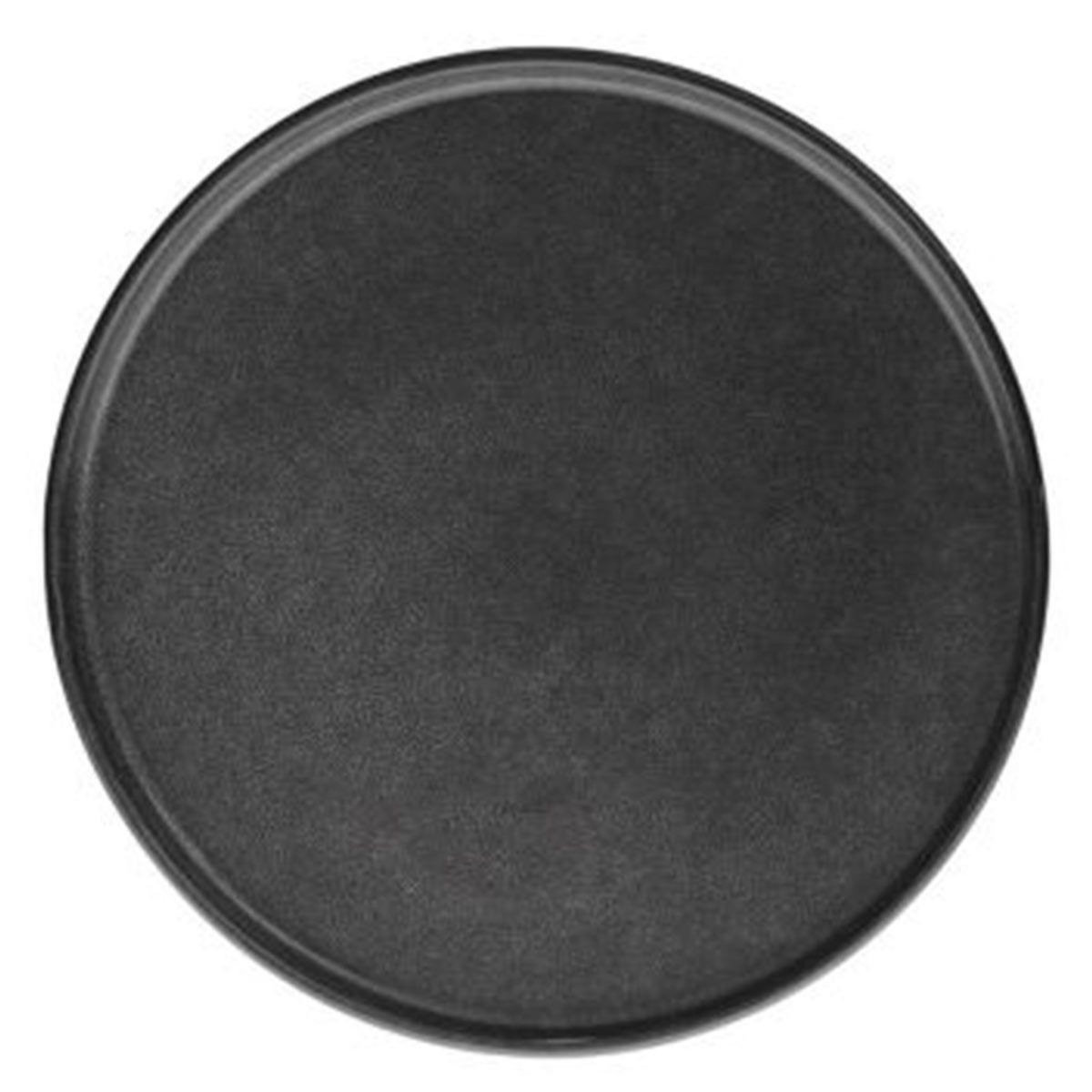 SECRET DE GOURMET Lot de 6 Assiettes à Dessert  Terre Inconnue  21cm Noir