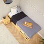 Voir la diapositive 5 : IDIMEX Lit fonctionnel SABRINA 90x190 cm, en pin massif