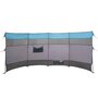 Voir la diapositive 4 : VIDAXL Brise vent de camping bleu 366x152x152 cm imperméable