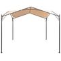 Voir la diapositive 2 : VIDAXL Chapiteau tente 4 x 4 m Beige Acier