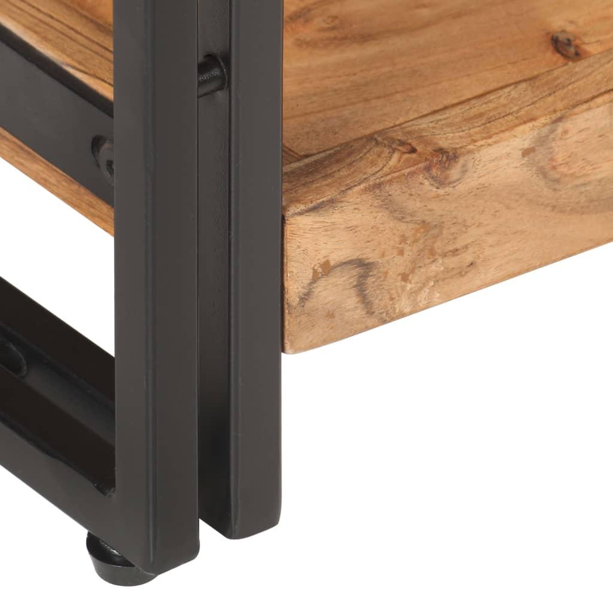 Voir la diapositive 5 : VIDAXL Meuble TV 120x30x40 cm Bois d'acacia massif