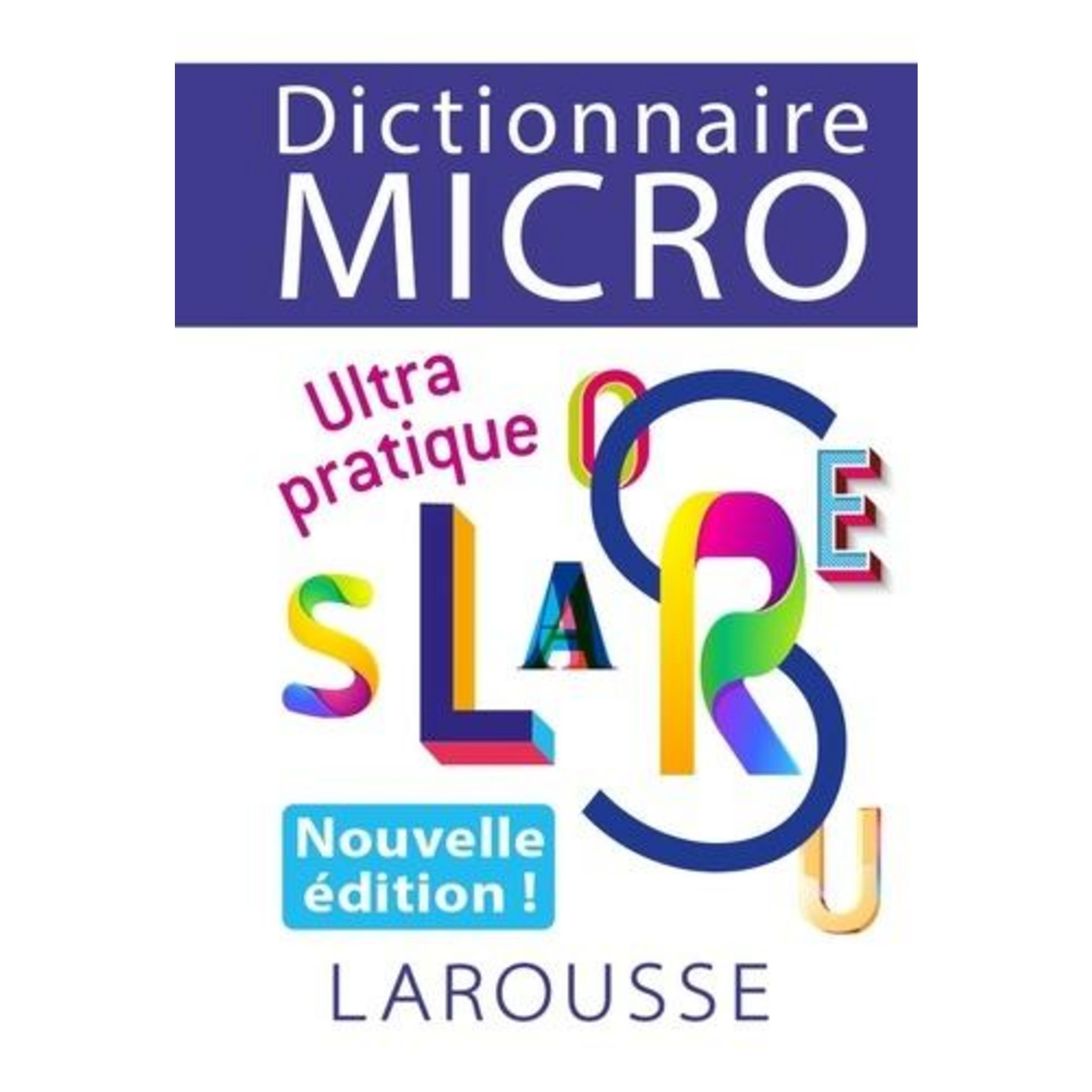 DICTIONNAIRE MICRO, Larousse Pas Cher - Auchan.fr