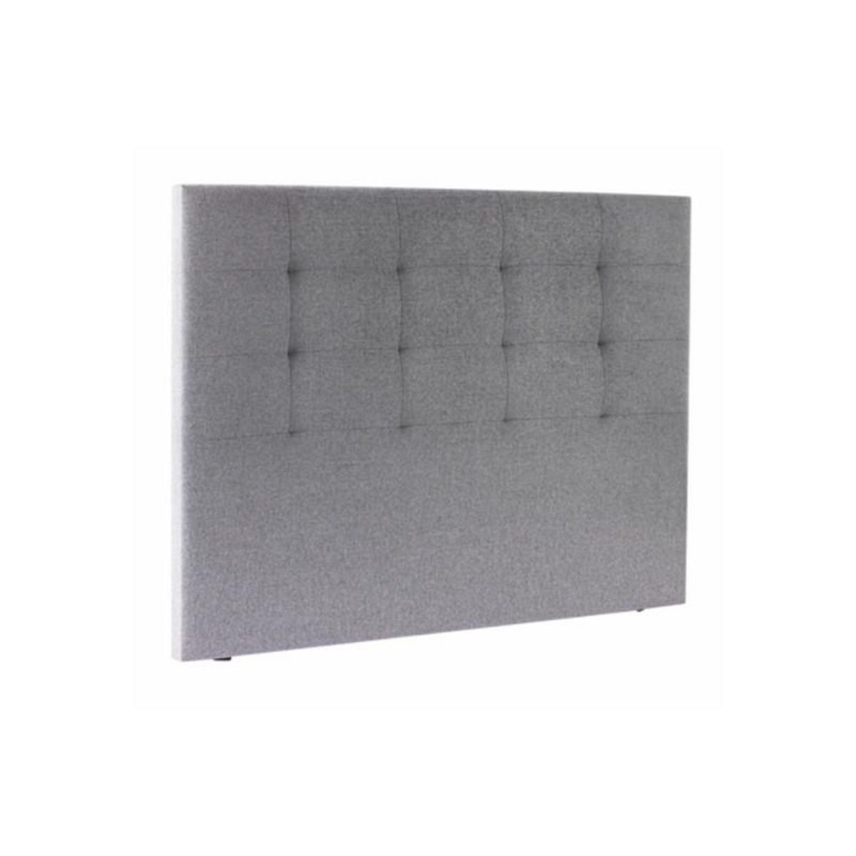 BULTEX Tête de lit Bultex TELICA Tramé Gris Clair 180