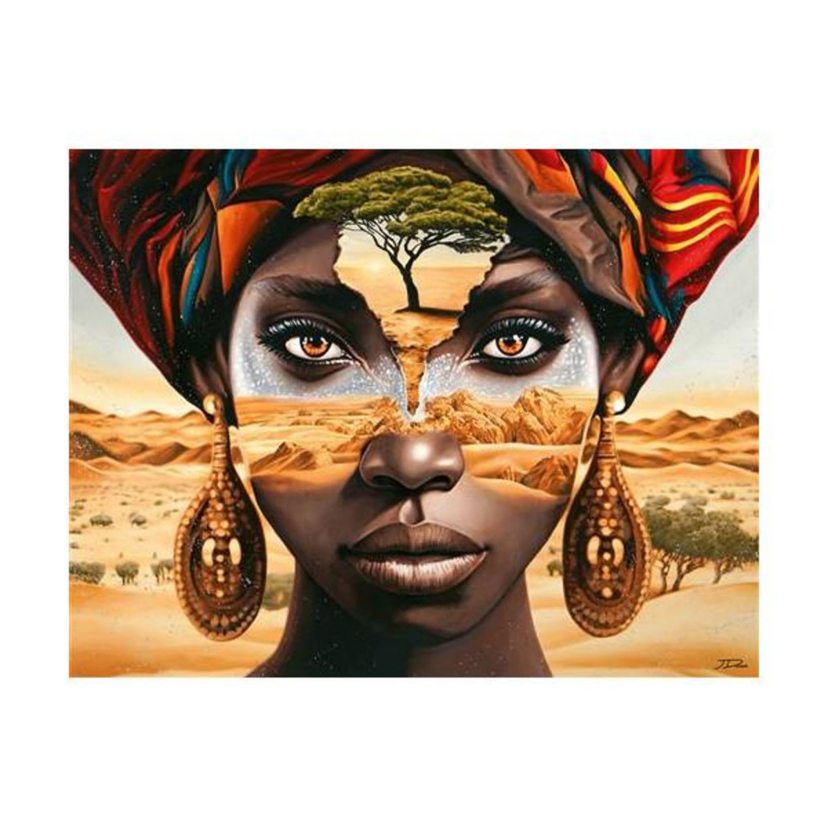 Nathan Puzzle 2000 pièces Nathan Adama Julien Durix