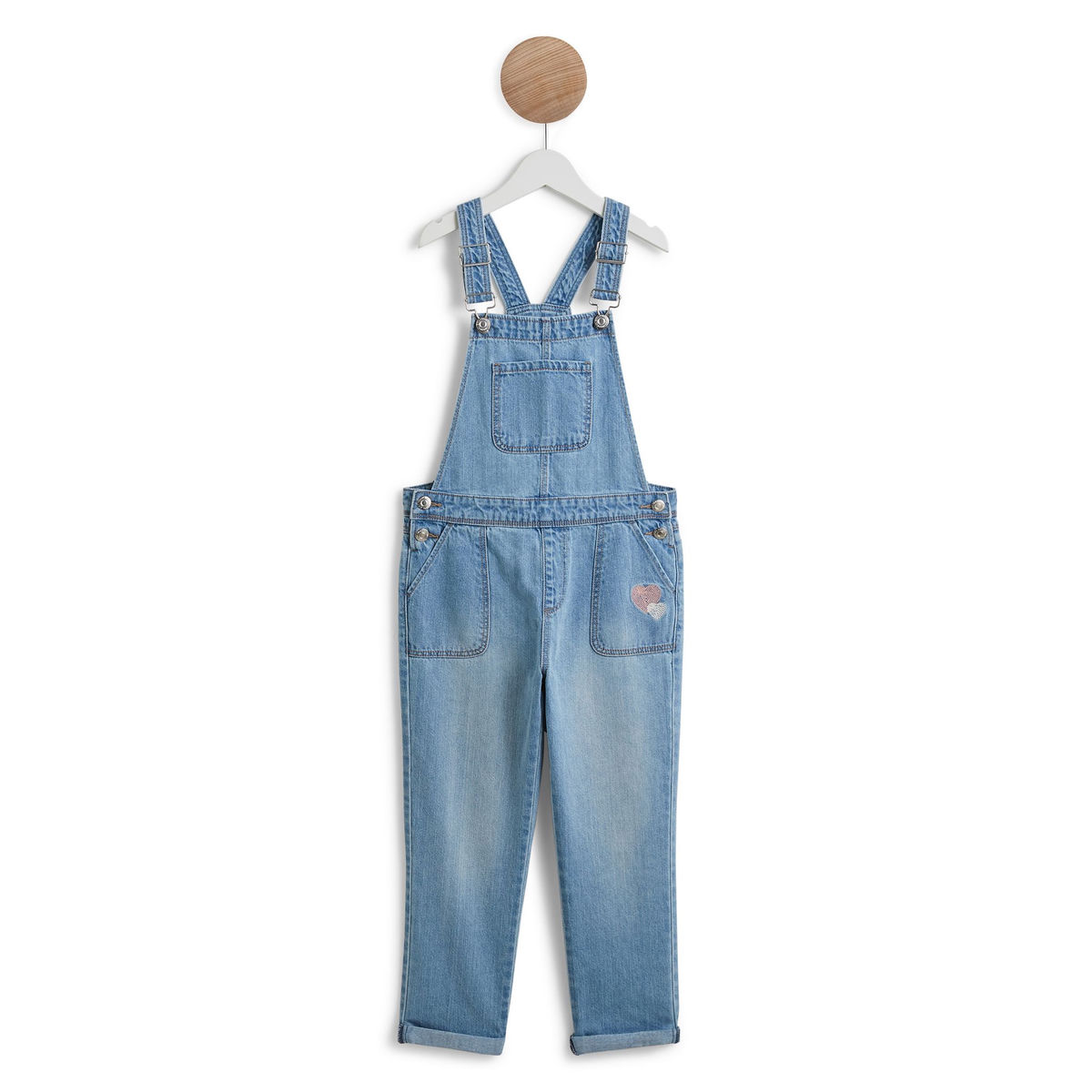 Salopette Courte Fille Marasil – Taille 8 Ans, Occasion Très Bon état