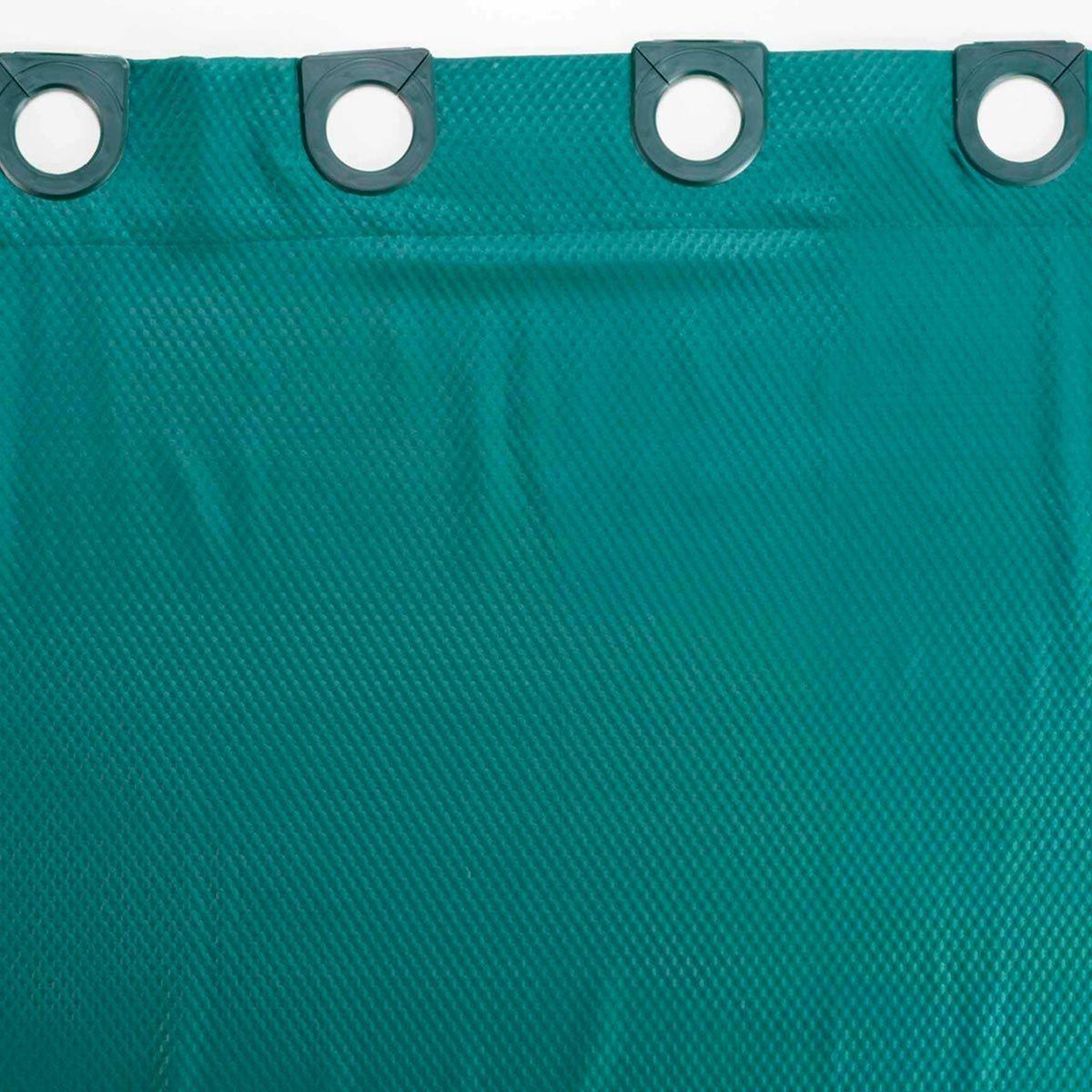 Voir la diapositive 3 : Douceur d'Intérieur Rideau de douche  dotty  180x200cm émeraude