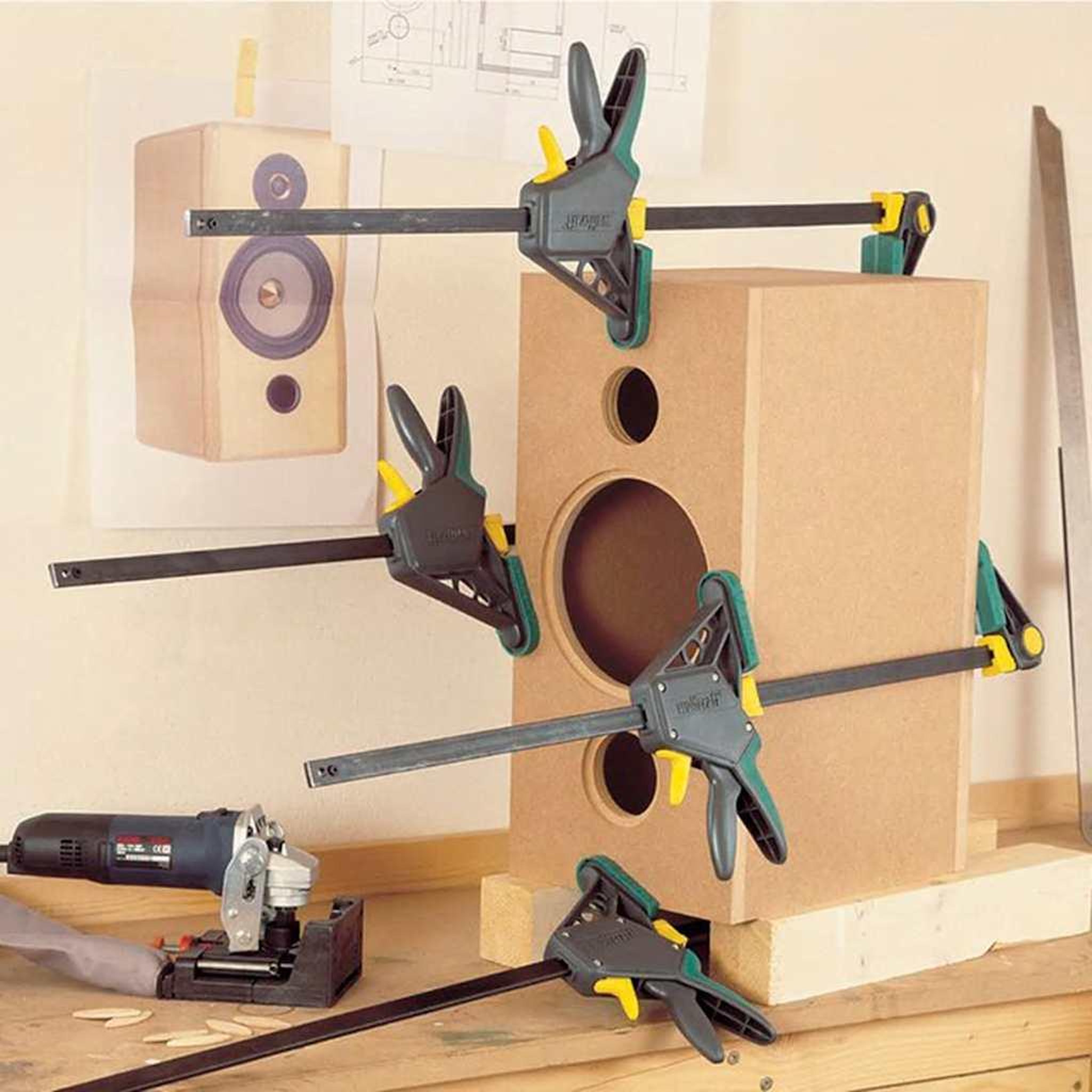 Voir la diapositive 4 : WOLFCRAFT wolfcraft Serre-joint a une main EHZ PRO 100-700 3033000