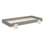 Voir la diapositive 1 : Paris Prix Lit Enfant en Bois  Modulo Puzzle  90x200cm Gris