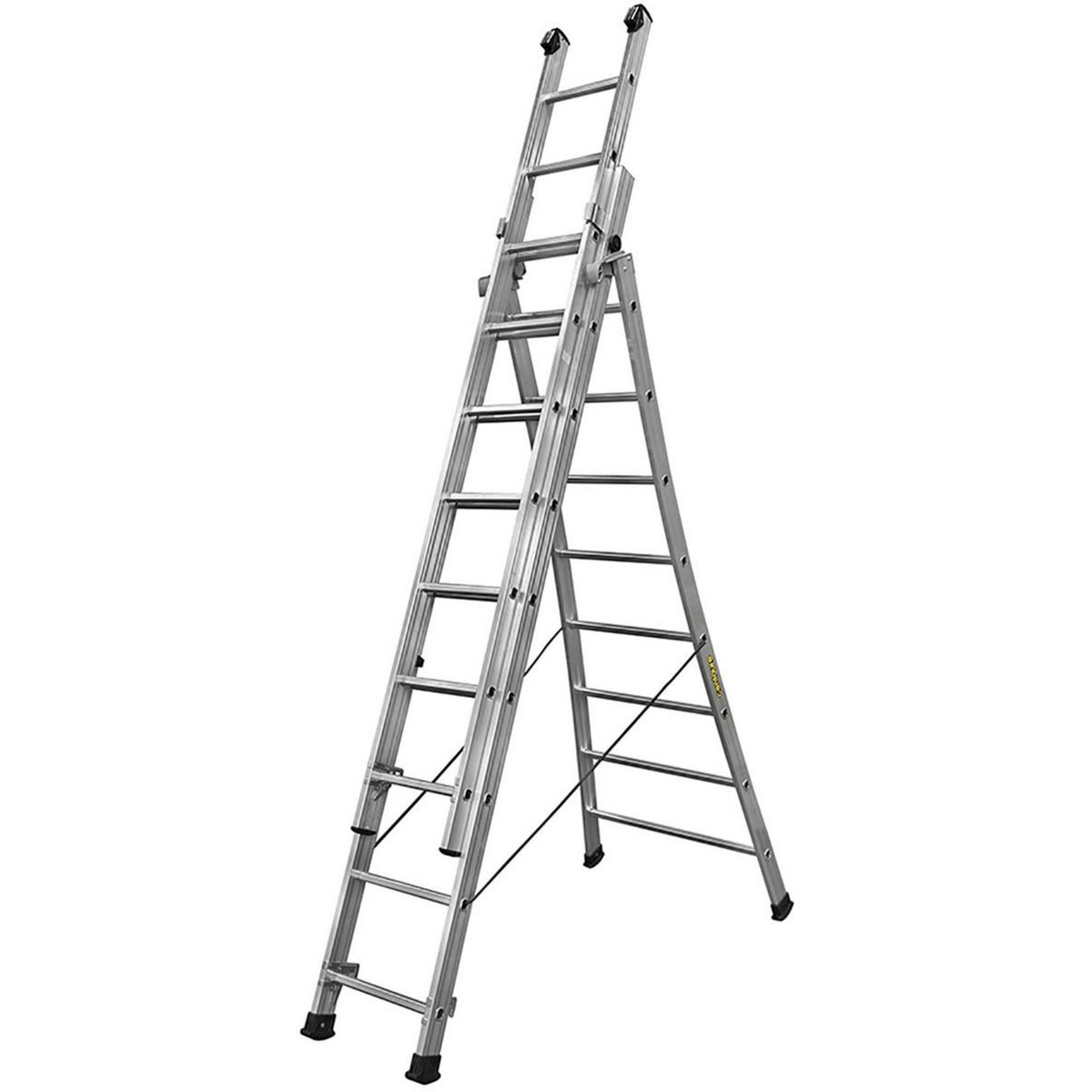 Centaure Echelle transformable 3 plans PRT3 3m60/7m80