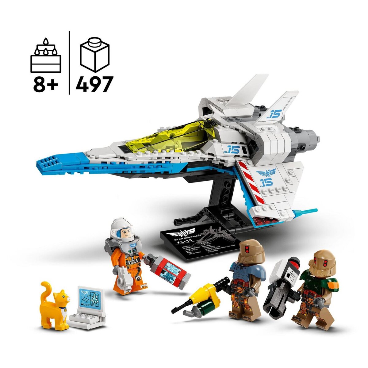 LEGO Disney 76832 Le Vaisseau Spatial XL-15 Buzz l'Éclair