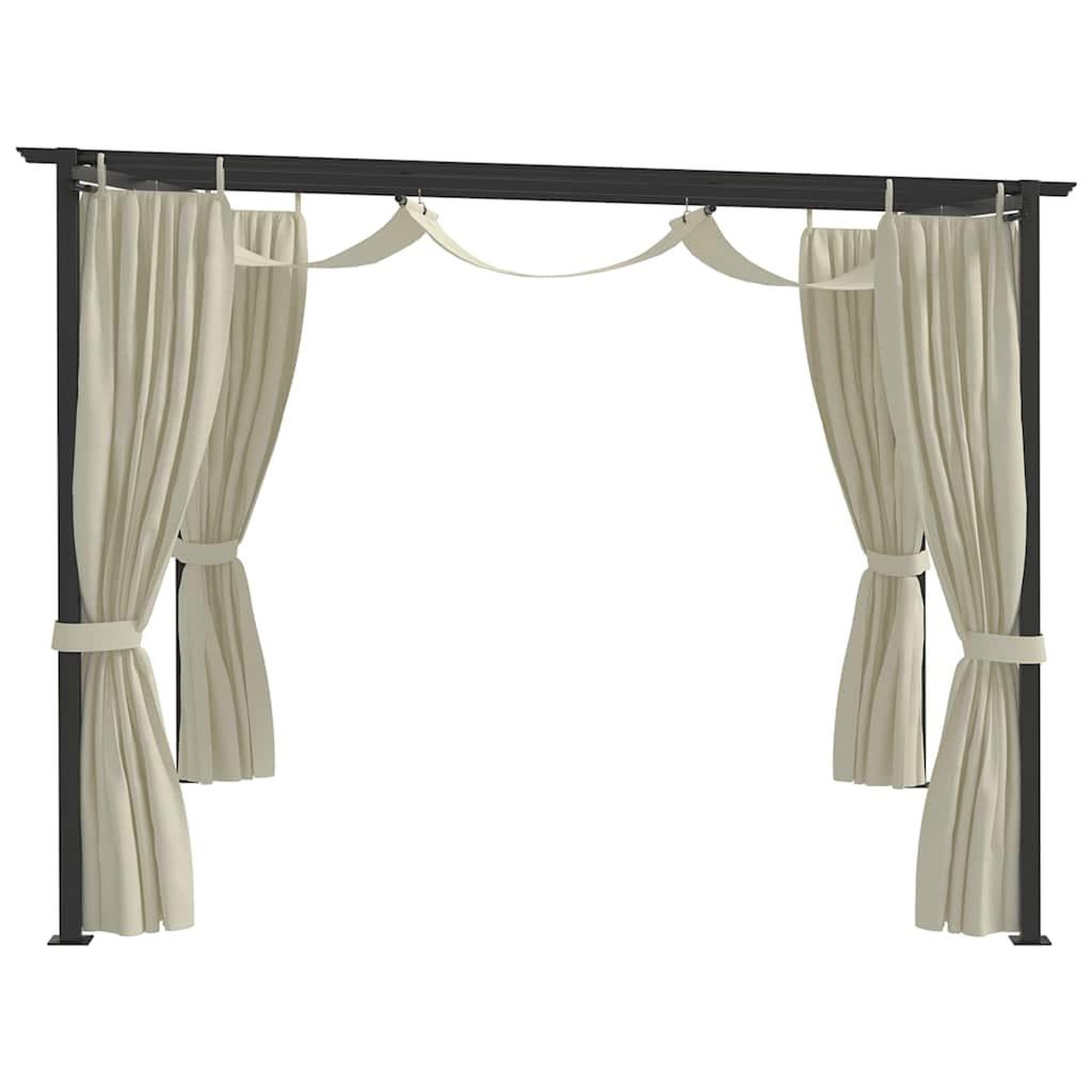 Voir la diapositive 4 : VIDAXL Belvedere 4x3 m creme