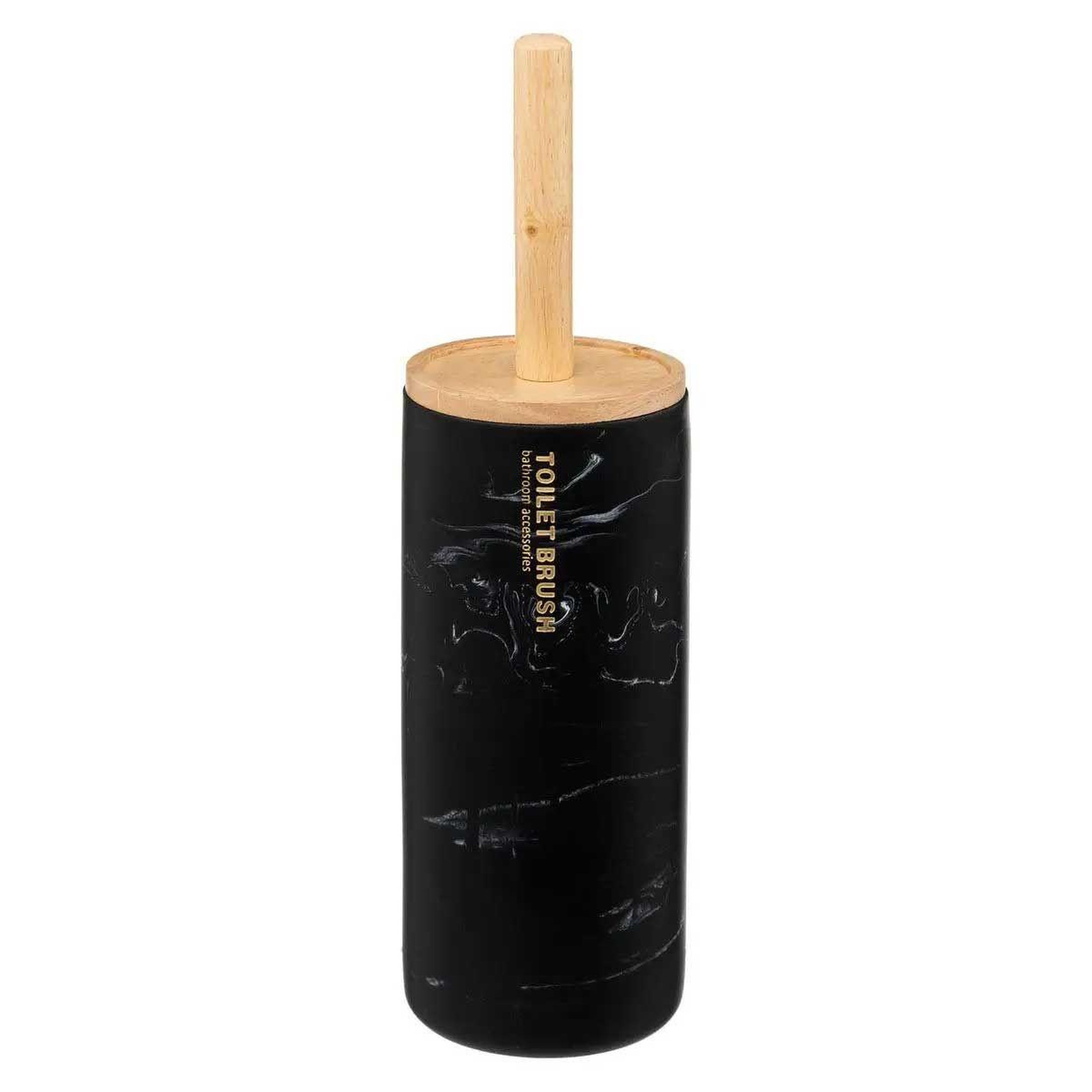 FIVE Brosse wc en bambou  léa  37cm noir