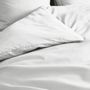 Voir la diapositive 2 : Paris Prix Housse de Couette  Percaline  240x260cm White